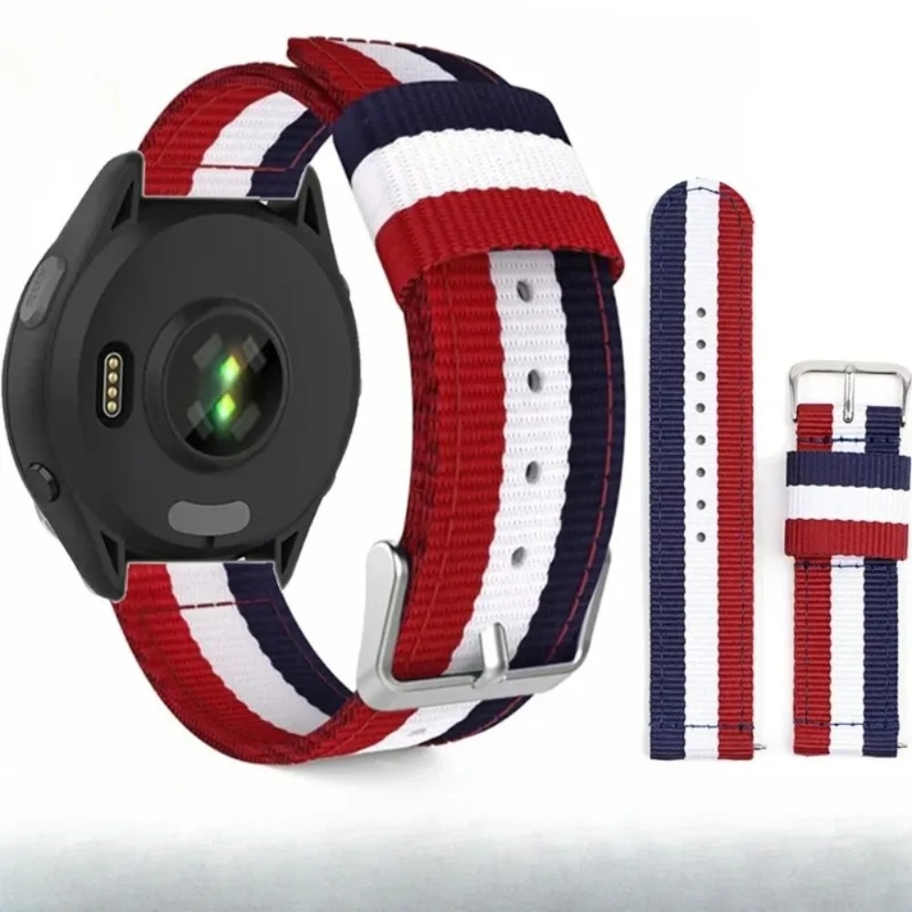 Canvas Strap Watch - 22/20mm Canvas Nylon Strap For Xiaomi