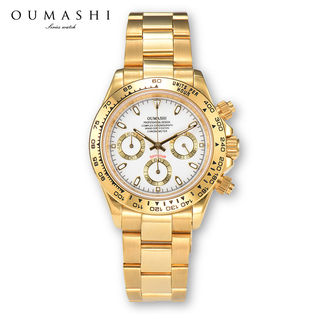 39mm VK63 watch Gold Stainless - đánh giá và giá Stainless Bracelet Diver