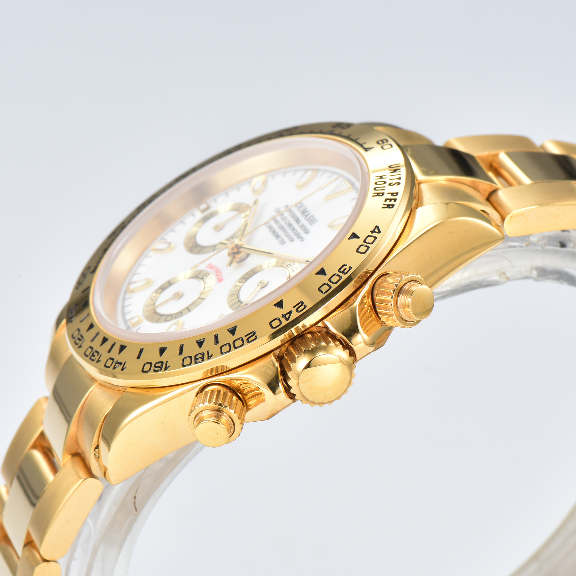 39mm VK63 watch Gold Stainless - đánh giá và giá Stainless Bracelet Diver