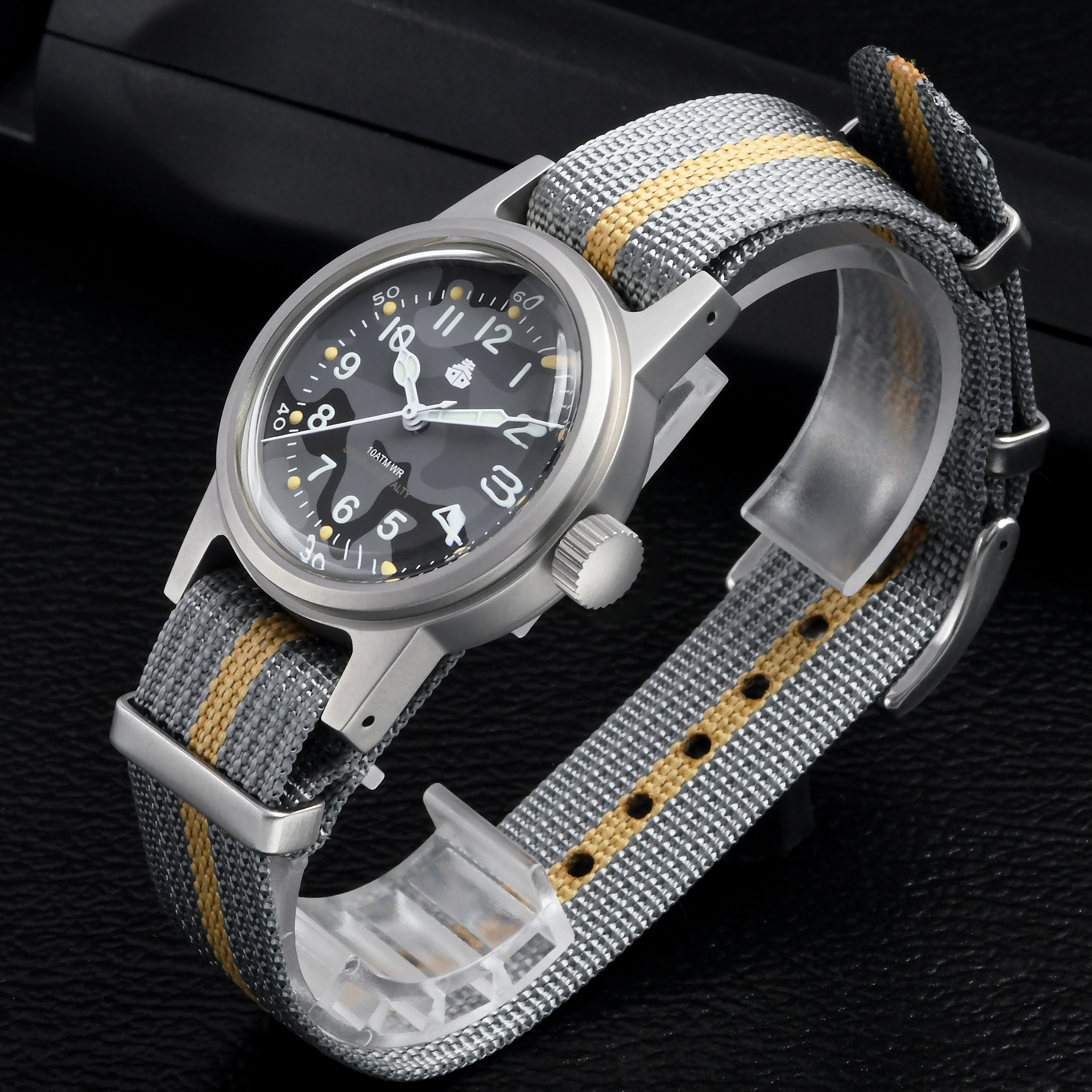 TEKAPO Replica World War II Re - đánh giá và giá Canvas Strap Watch