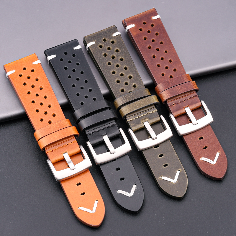 Breathable Genuine Leather Qui - đánh giá và giá Nato Strap Nylon