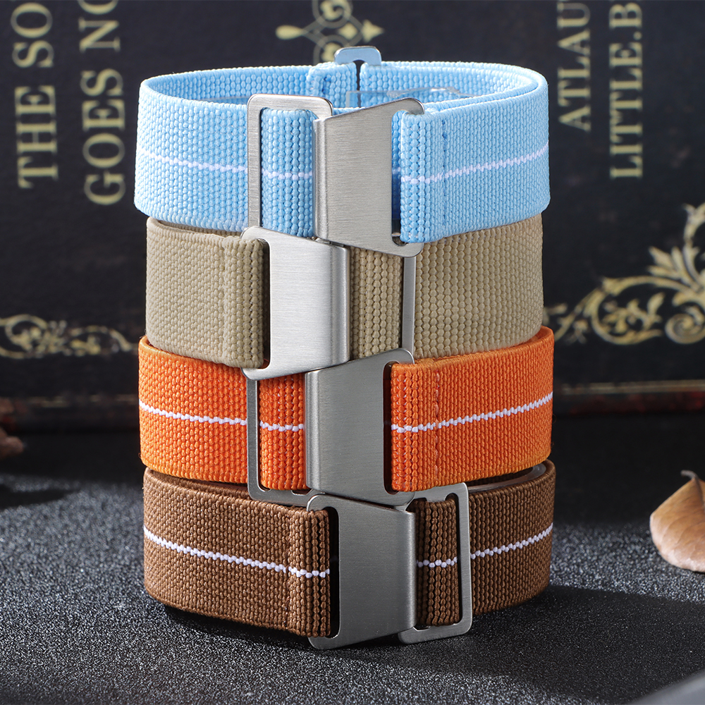 Elastic Watch Strap 18mm 20mm  - đánh giá và giá Parachute Strap Elastic