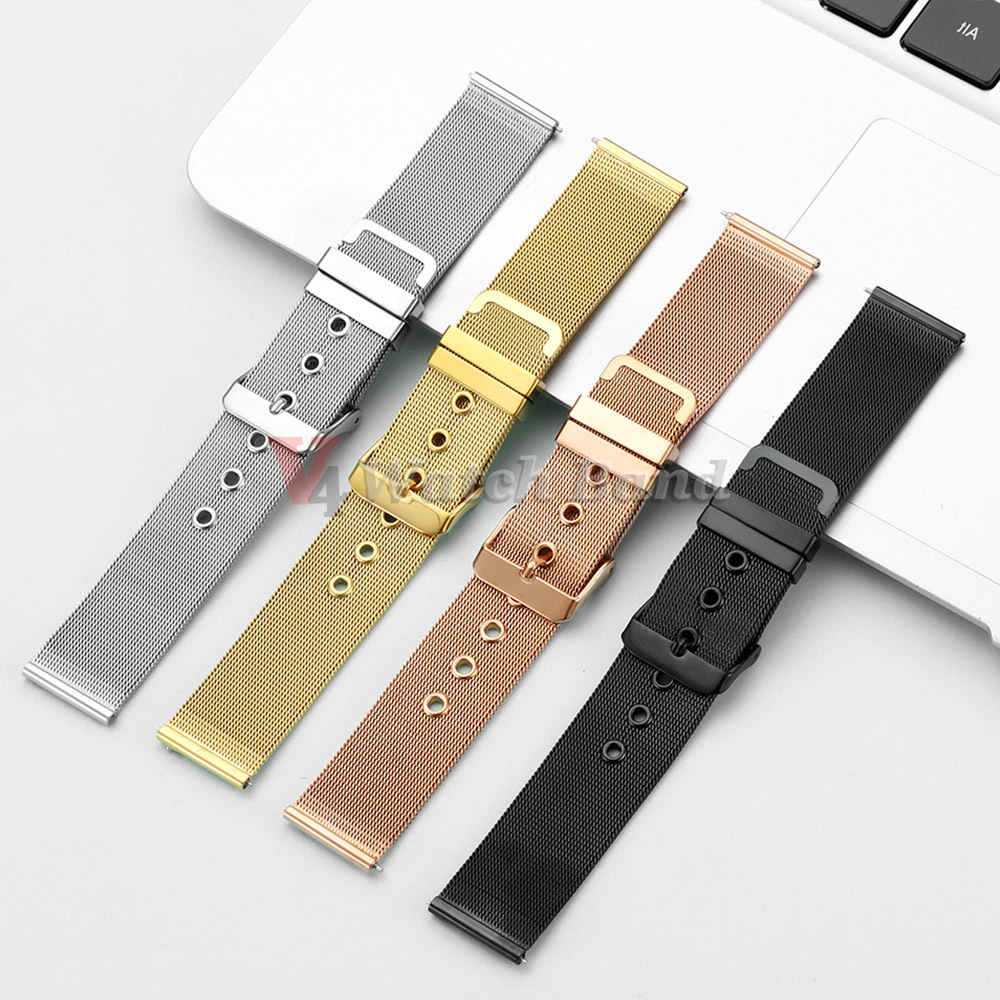 0.4 Mesh Milanese Strap Stainl - đánh giá và giá Mesh Strap Metal