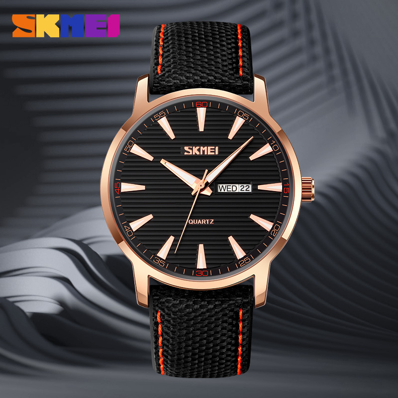 SKEMI Multifunctional Waterpro - đánh giá và giá Canvas Strap Watch