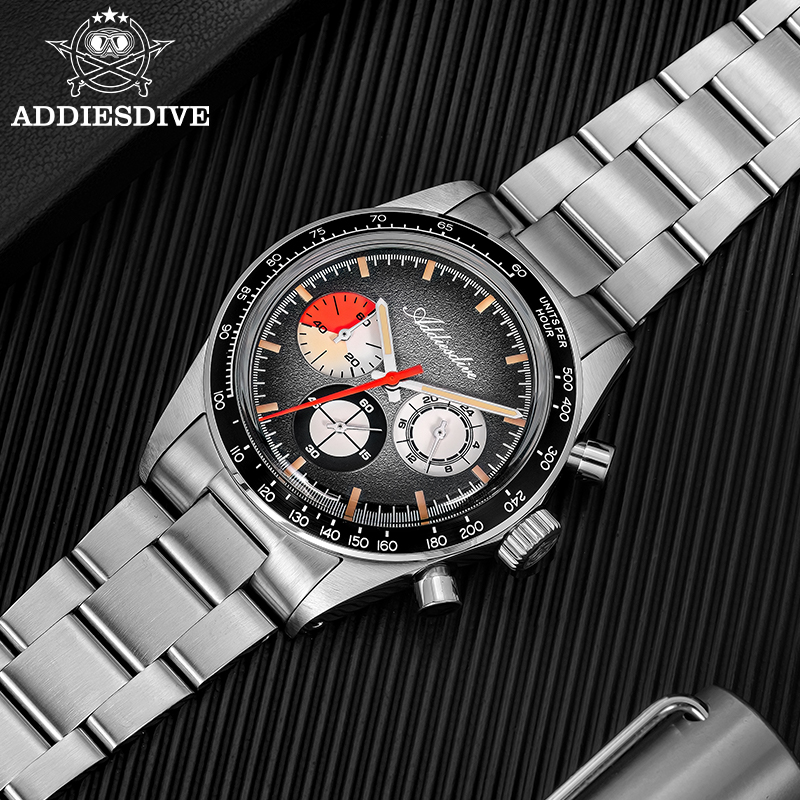 ADDIESDIVE 2026 NEW Chronograp - đánh giá và giá Tropic Strap Vintage
