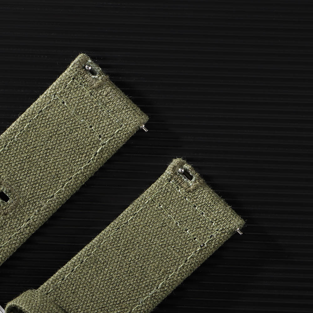 Nylon Woven Canvas Watch Band  - đánh giá và giá Perlon Strap Woven