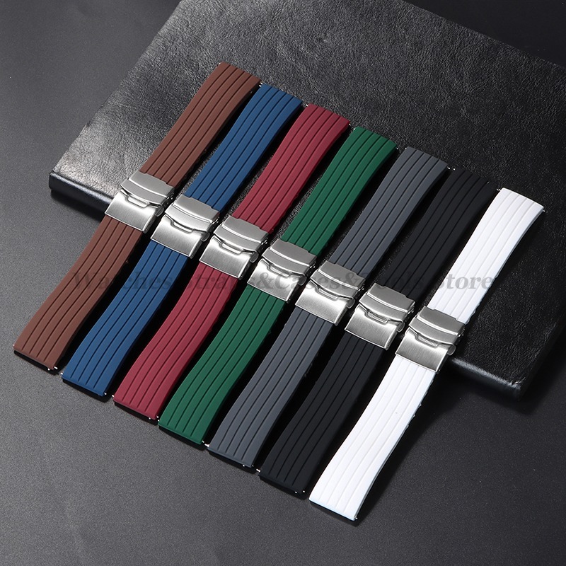 18mm 20mm 22mm 24mm Quick Rele - đánh giá và giá Rubber Strap Diver