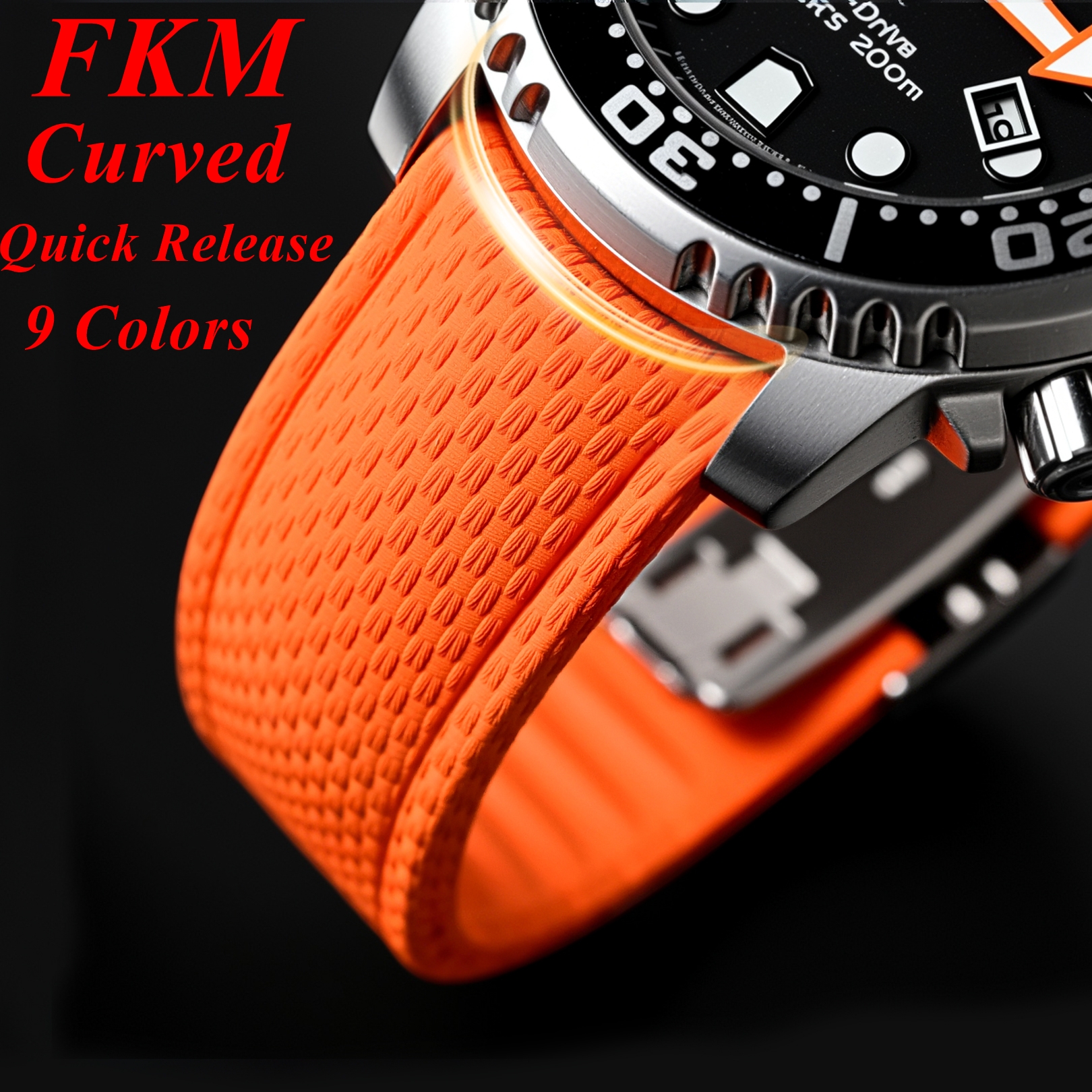 New CTS 18/19/20/21/22/24mm Cu - đánh giá và giá Rubber Strap Diver