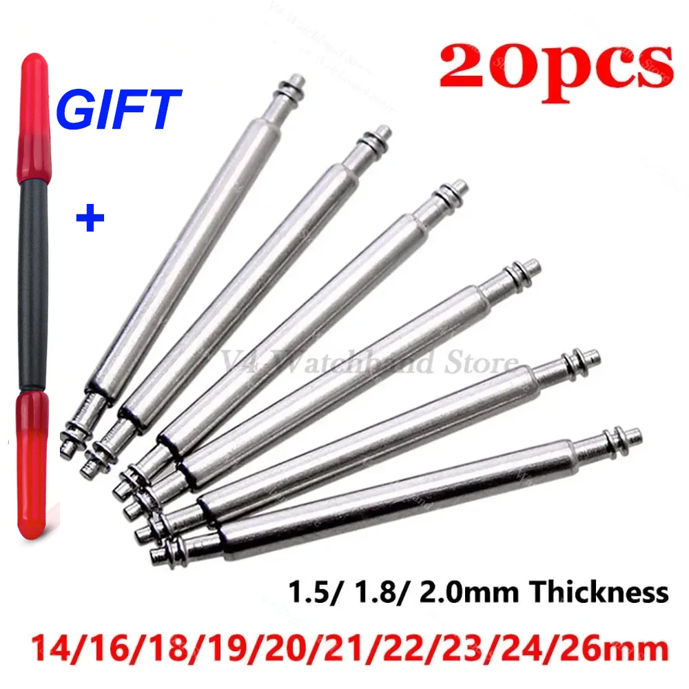 20pcs Watch Band Spring Pins 1 - đánh giá và giá Spring Bar Tool Set