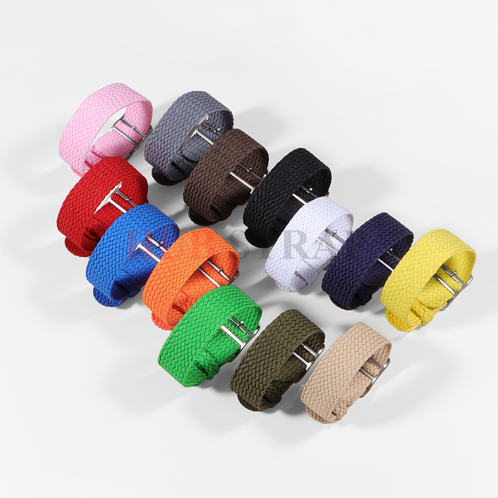 14mm 16mm 18mm 20mm 22mm Nylon - đánh giá và giá Perlon Strap Woven