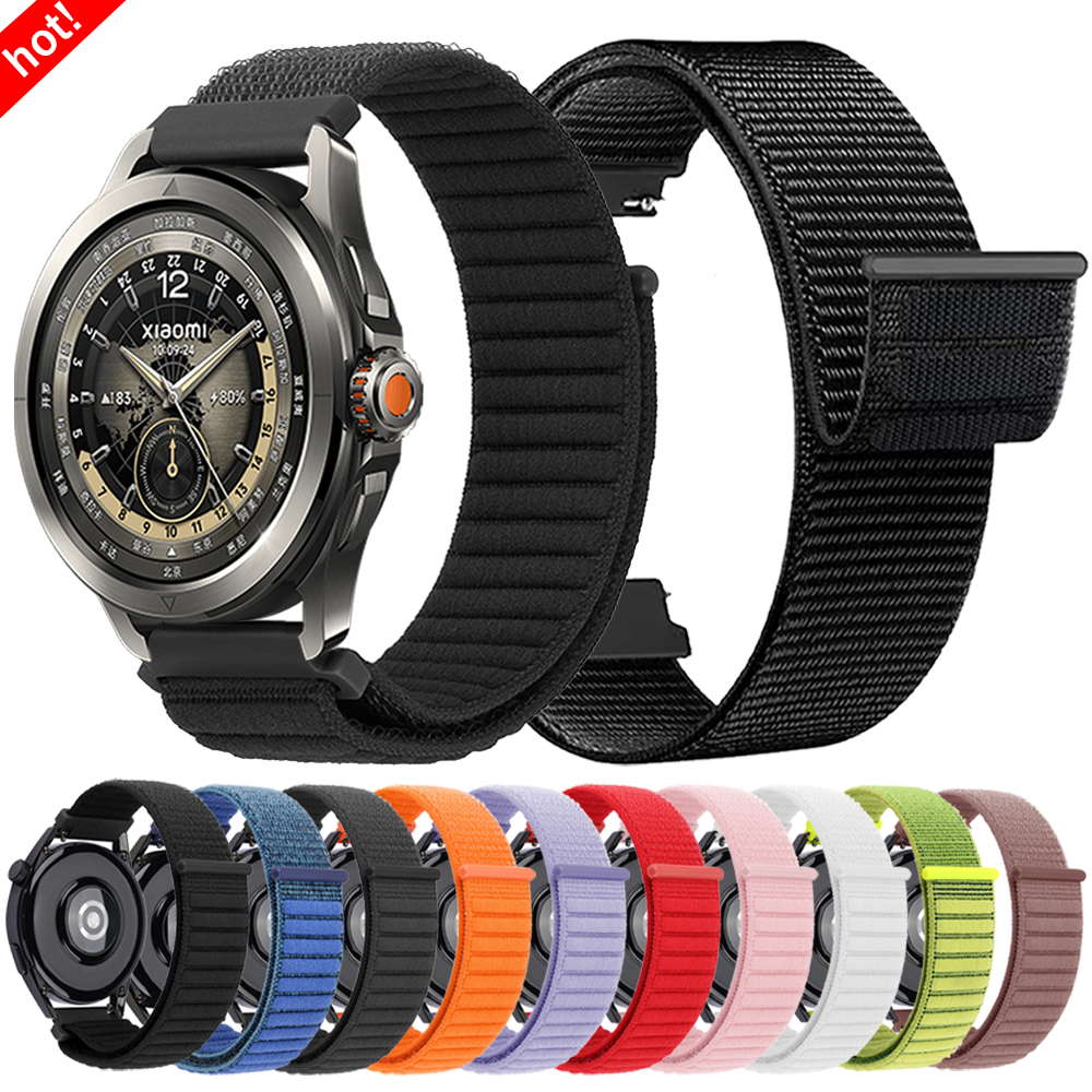 22mm Nylon Band For Xiaomi Wat - đánh giá và giá Sport Loop Velcro