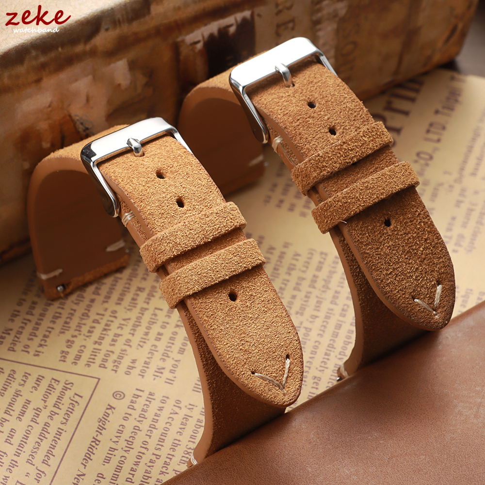 Vintage Soft Suede Leather Str - đánh giá và giá Suede Strap Watch