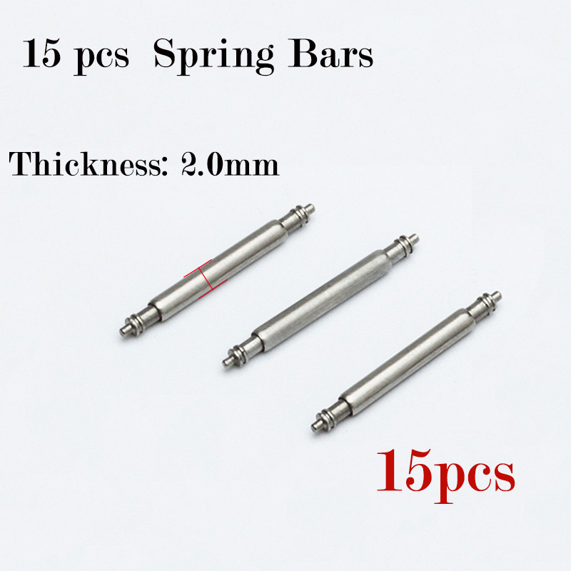 15pcs Watch Band Pin 2.0mm Dia - đánh giá và giá Spring Bar Tool Set