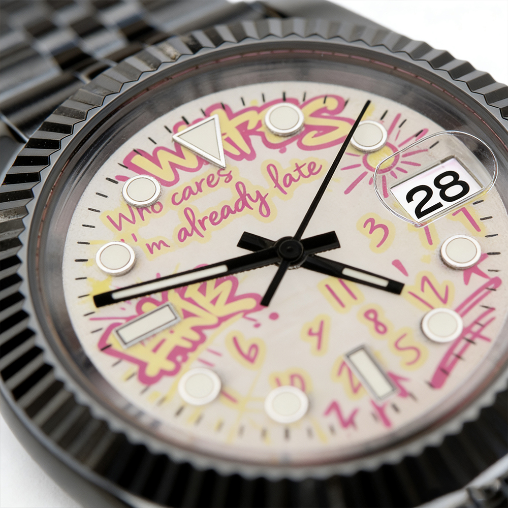 Graffiti watch Luxury Watch ch - đánh giá và giá Stainless Bracelet Diver