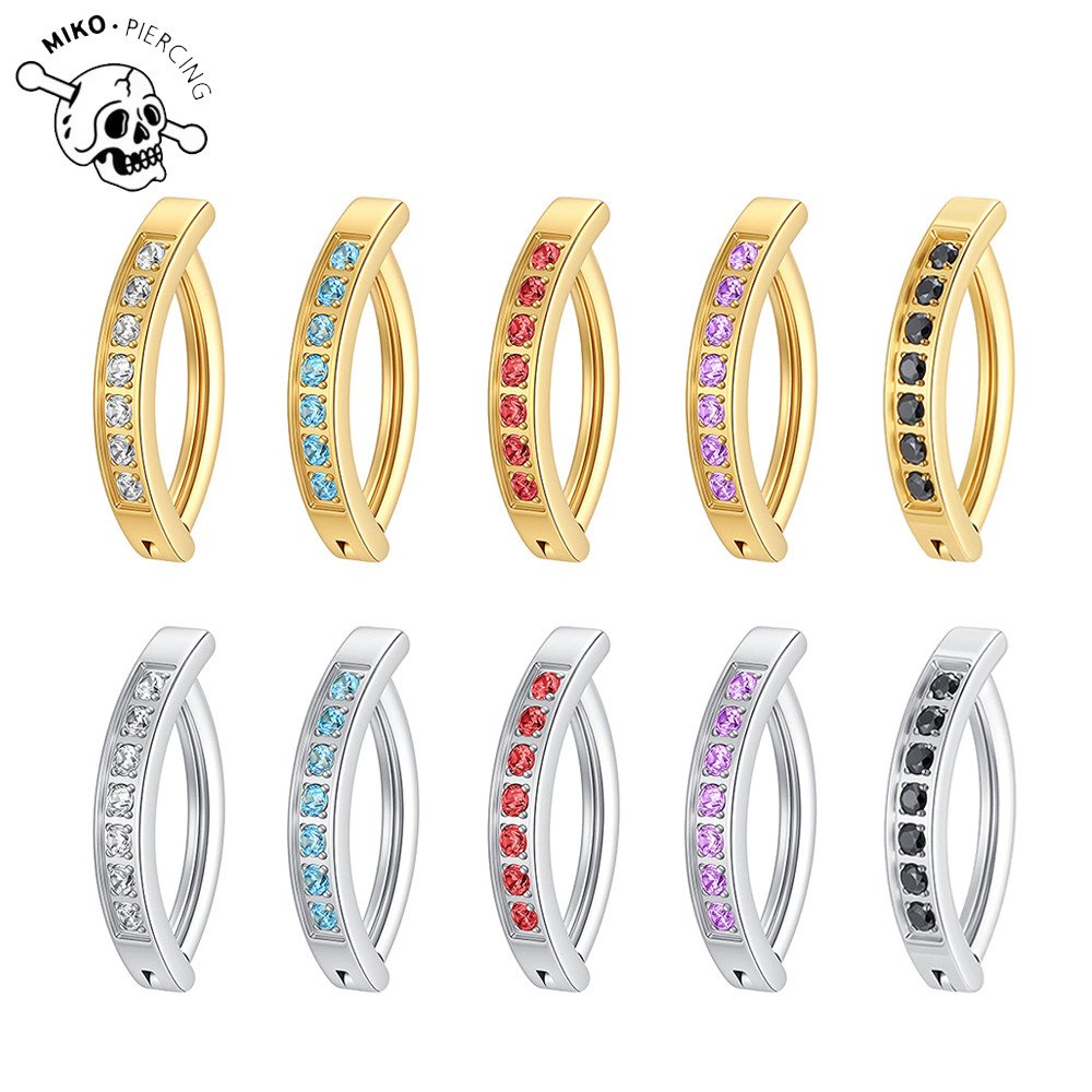 ASTM F136 Titanium 14G Belly B - đánh giá và giá Curved Spring Bar