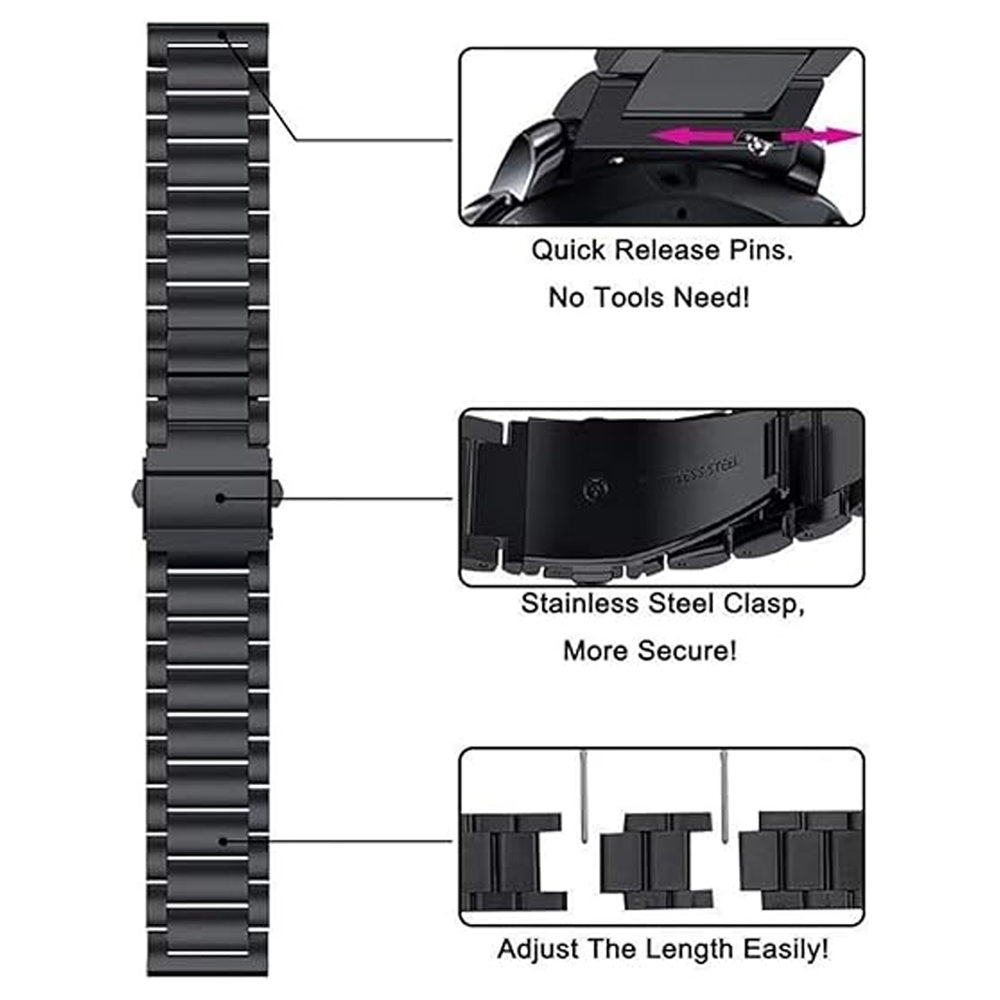 Luxurious Bands for Redmi Watc - đánh giá và giá Butterfly Clasp Deployant