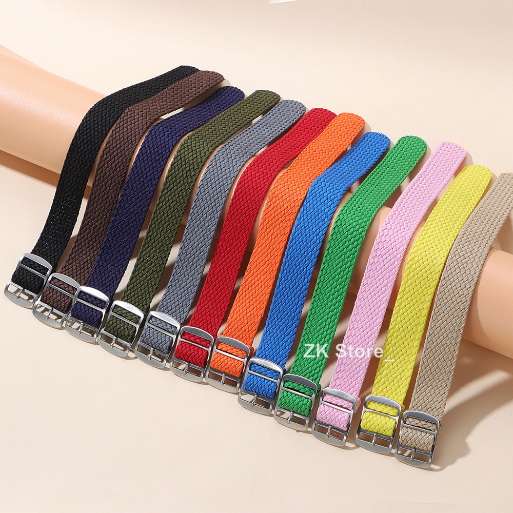 Fabric Woven Nylon Watch Band  - đánh giá và giá Perlon Strap Woven