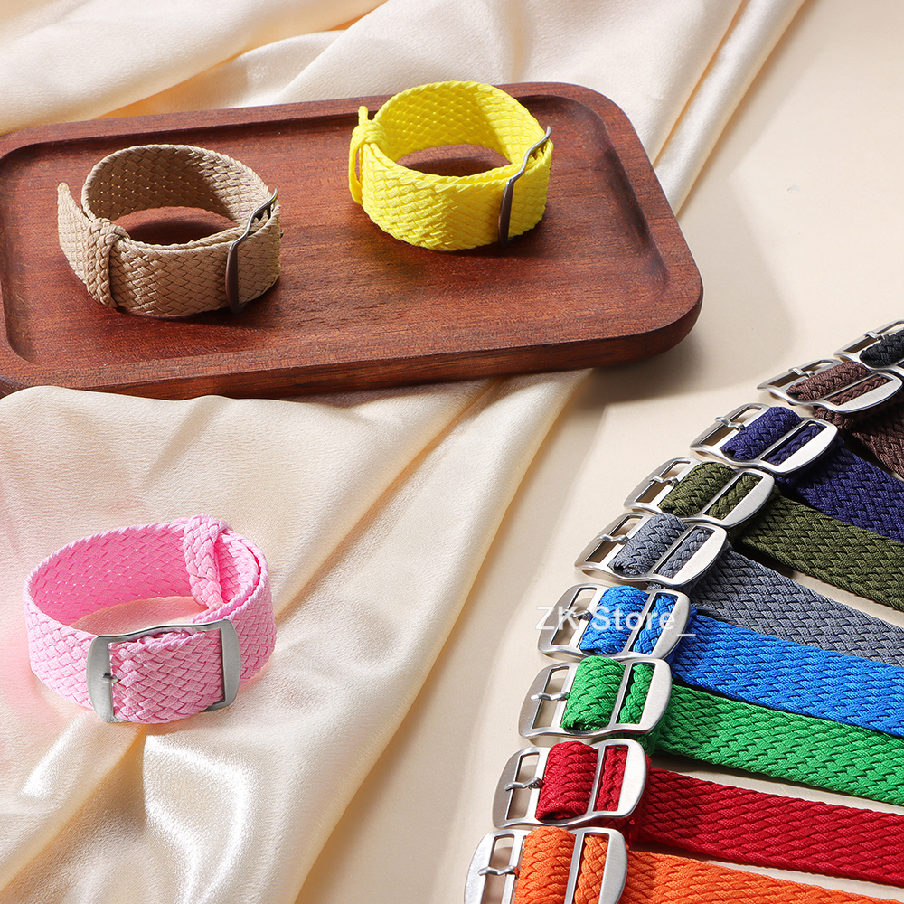 Fabric Woven Nylon Watch Band  - đánh giá và giá Perlon Strap Woven