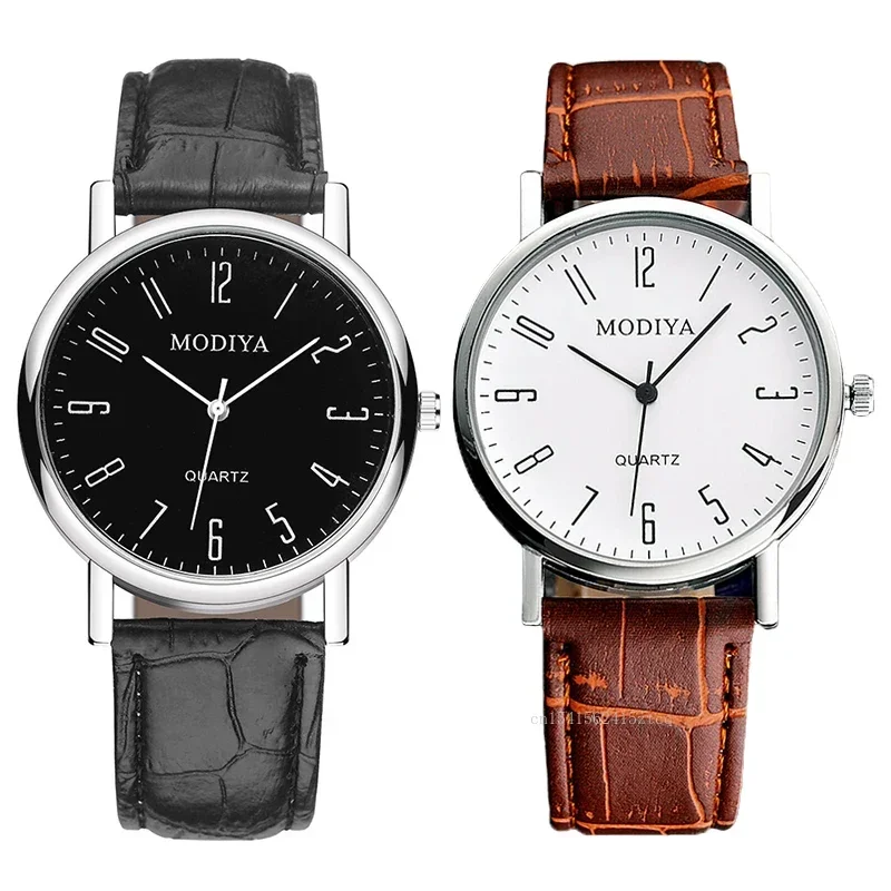 Men's Watches Business Wrist W - đánh giá và giá Leather Watch Band Men