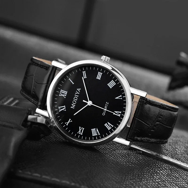 Men's Watches Business Wrist W - đánh giá và giá Leather Watch Band Men