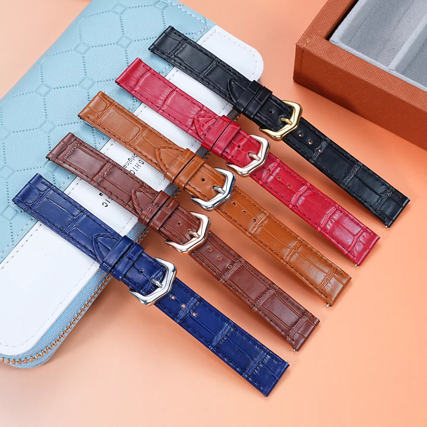 15mm 17mm 18mm 20mm Genuine Le - đánh giá và giá Leather Strap Quick Release