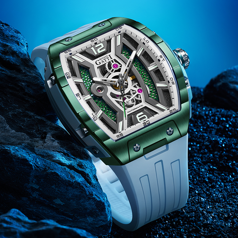 BONEST GATTI Germany Automatic - đánh giá và giá Rubber Strap Diver
