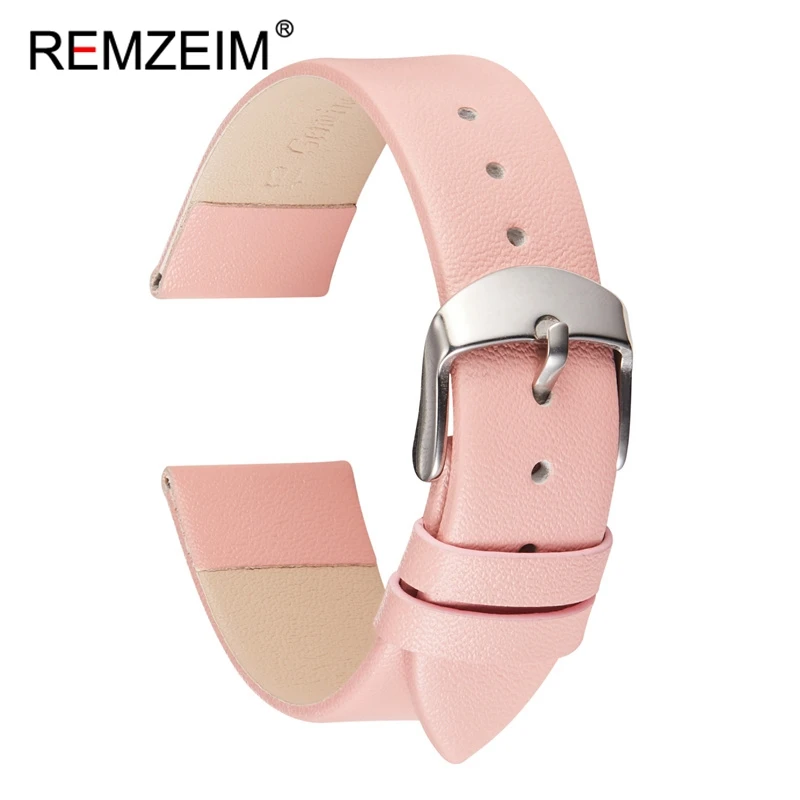 REMZEIM Soft Ultra-thin Calfsk - đánh giá và giá Suede Strap Watch