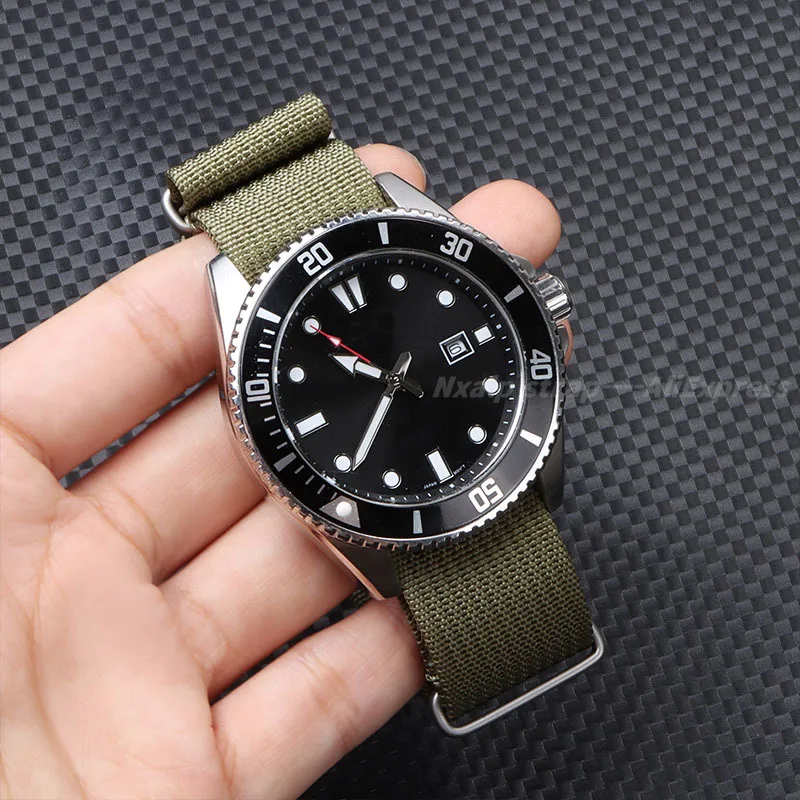 Ribbed Nylon Watch Strap 18mm  - đánh giá và giá Nato Strap Nylon