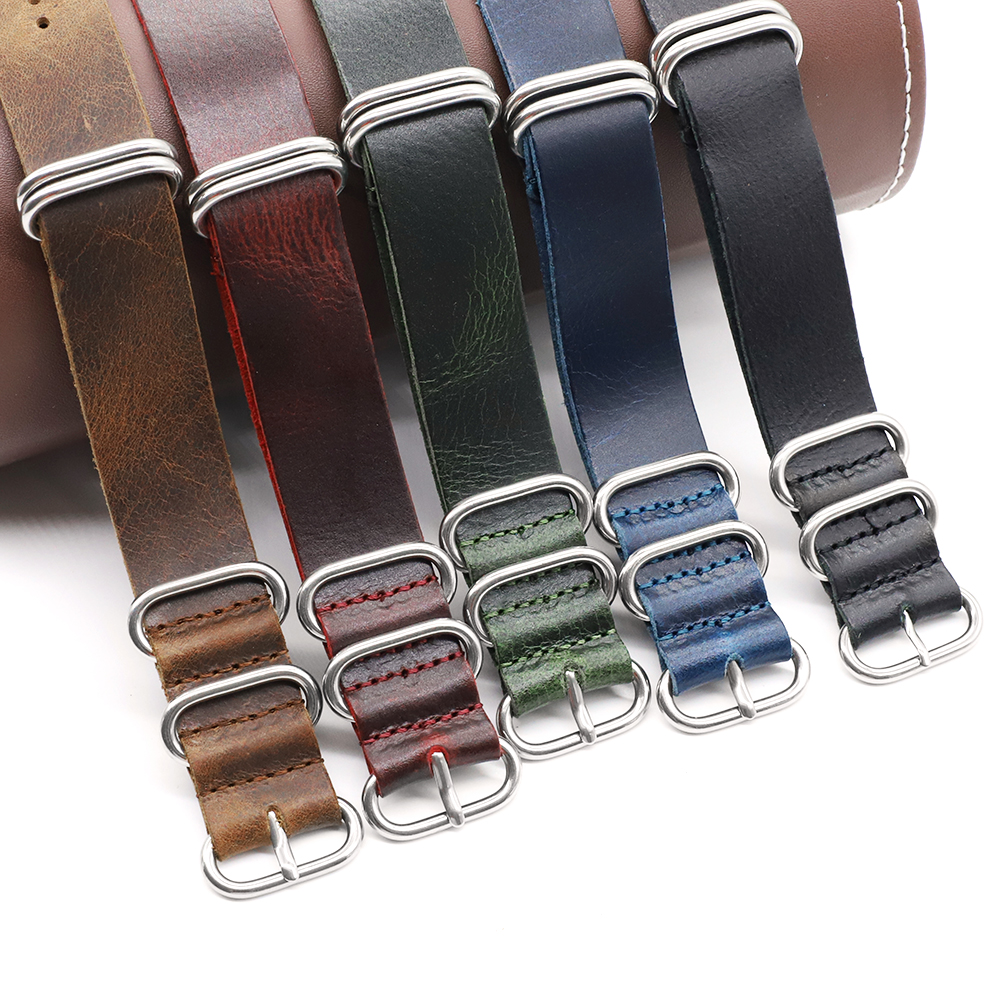 Genuine Leather Watch Band 18m - đánh giá và giá Suede Strap Watch