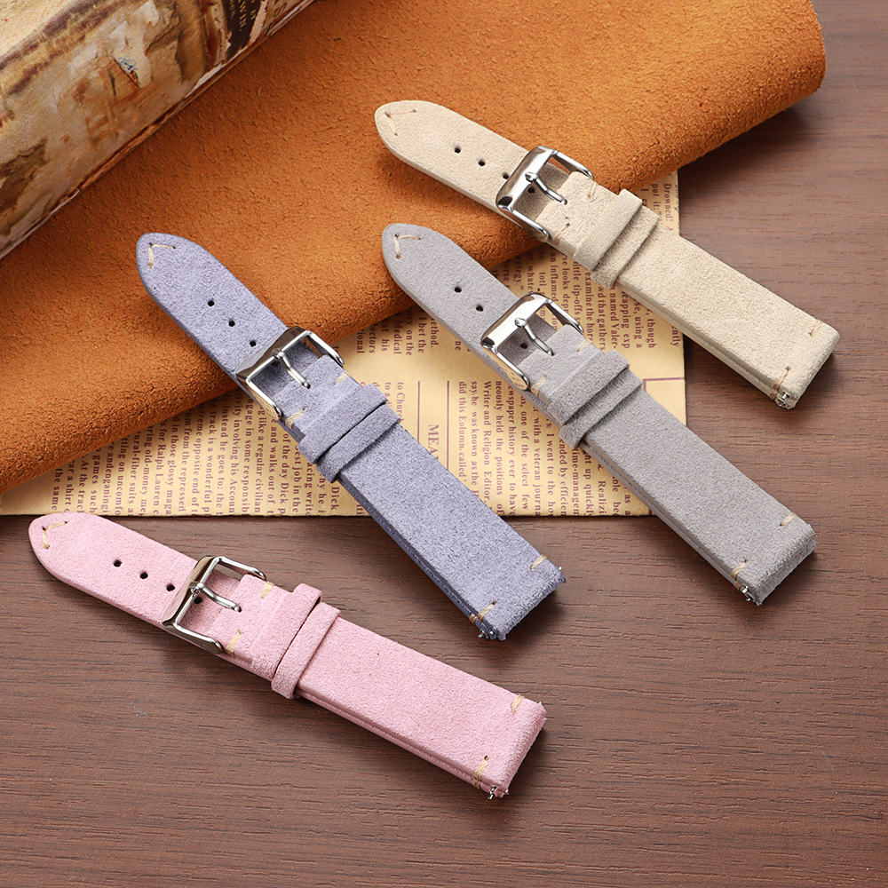 14 16 18 19 20 21 22mm Quick R - đánh giá và giá Suede Strap Watch