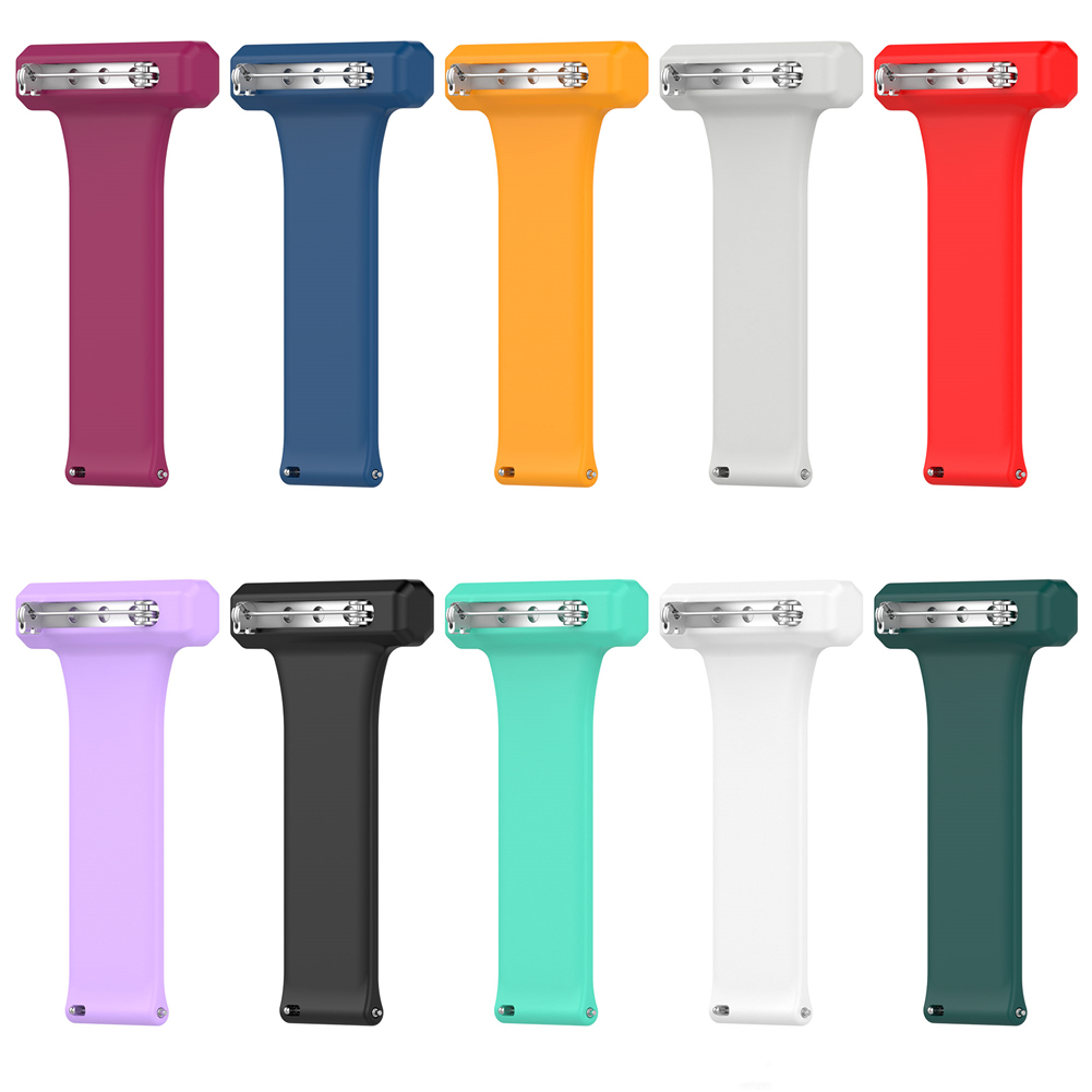 Pin Brooch Watch Strap 20MM 22 - đánh giá và giá Silicone Watch Band 22Mm