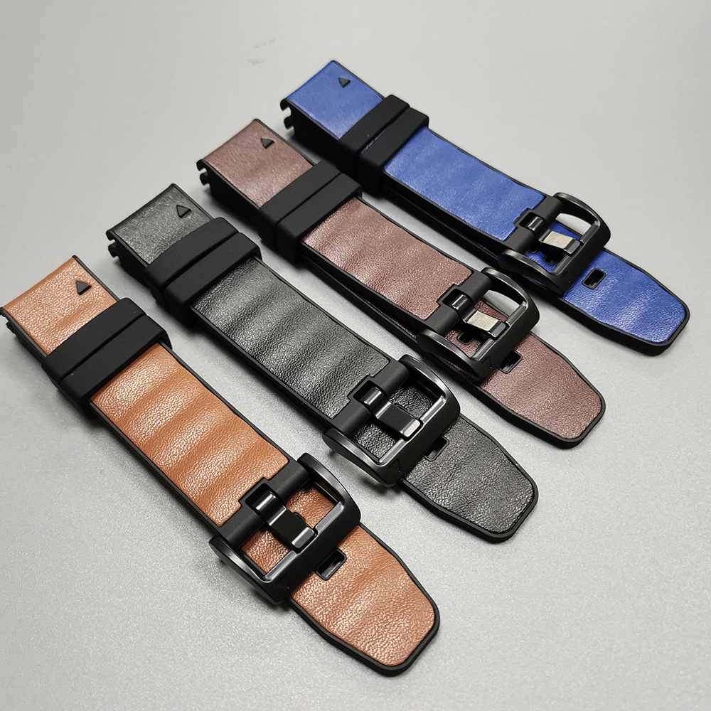 Quick Fit 22mm 26mm Leather+Si - đánh giá và giá Leather Strap Quick Release