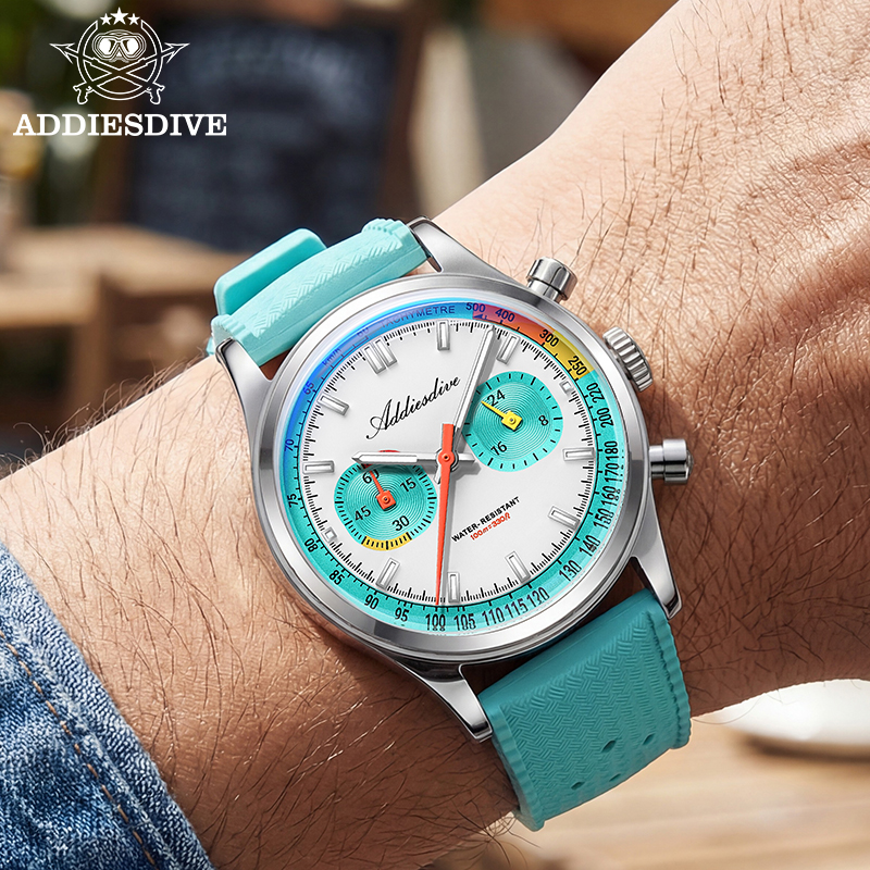 ADDIESDIVE NEW Multifunction C - đánh giá và giá Rubber Strap Diver