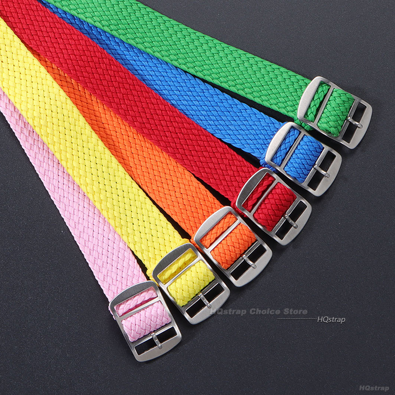 16mm 18mm 20mm 22mm Strap for  - đánh giá và giá Perlon Strap Woven