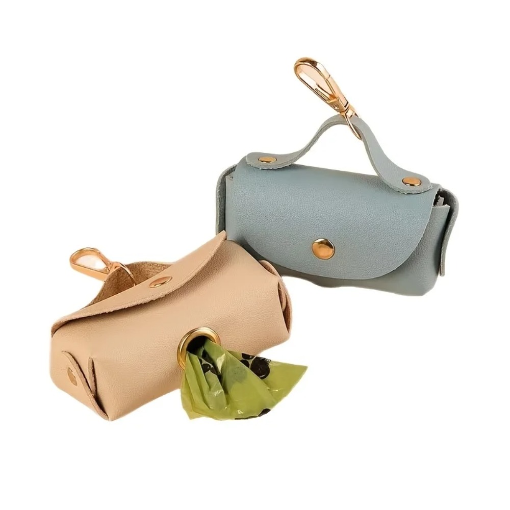 Elegant Leather Dog Poop Bag C - đánh giá và giá Leather Strap Quick Release