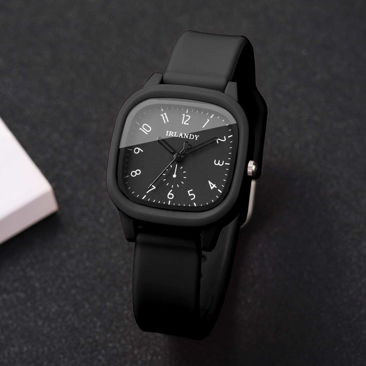Fashion Square Women Quartz Wa - đánh giá và giá Silicone Band Women