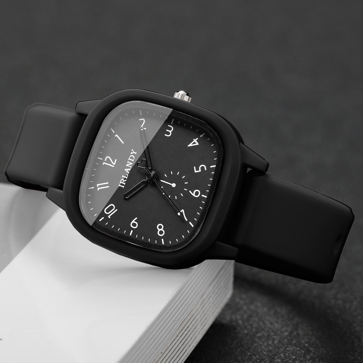 Fashion Square Women Quartz Wa - đánh giá và giá Silicone Band Women