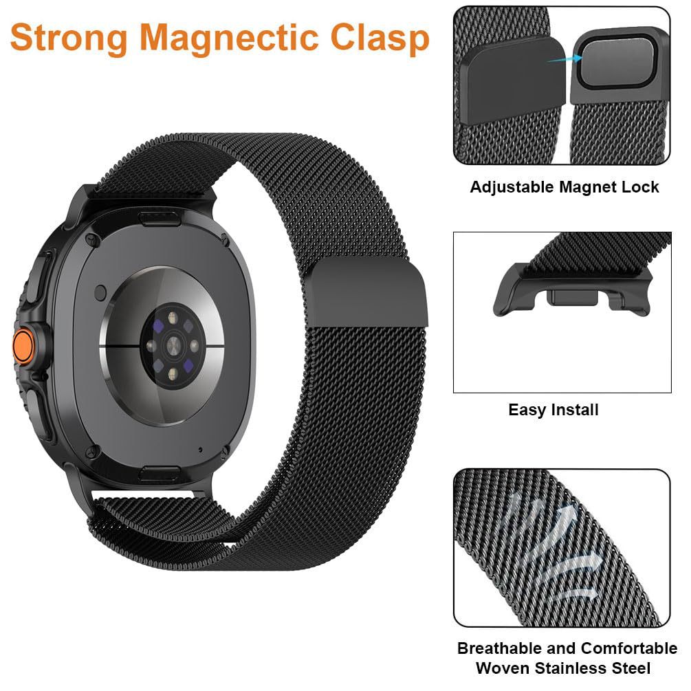Magnetic Milanese Watch Strap  - đánh giá và giá Mesh Strap Metal