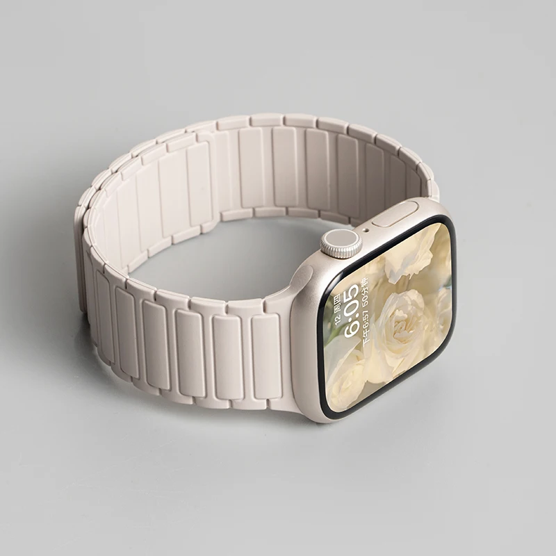 Magnetic Silicone Strap For Ap - đánh giá và giá Milanese Loop Magnetic