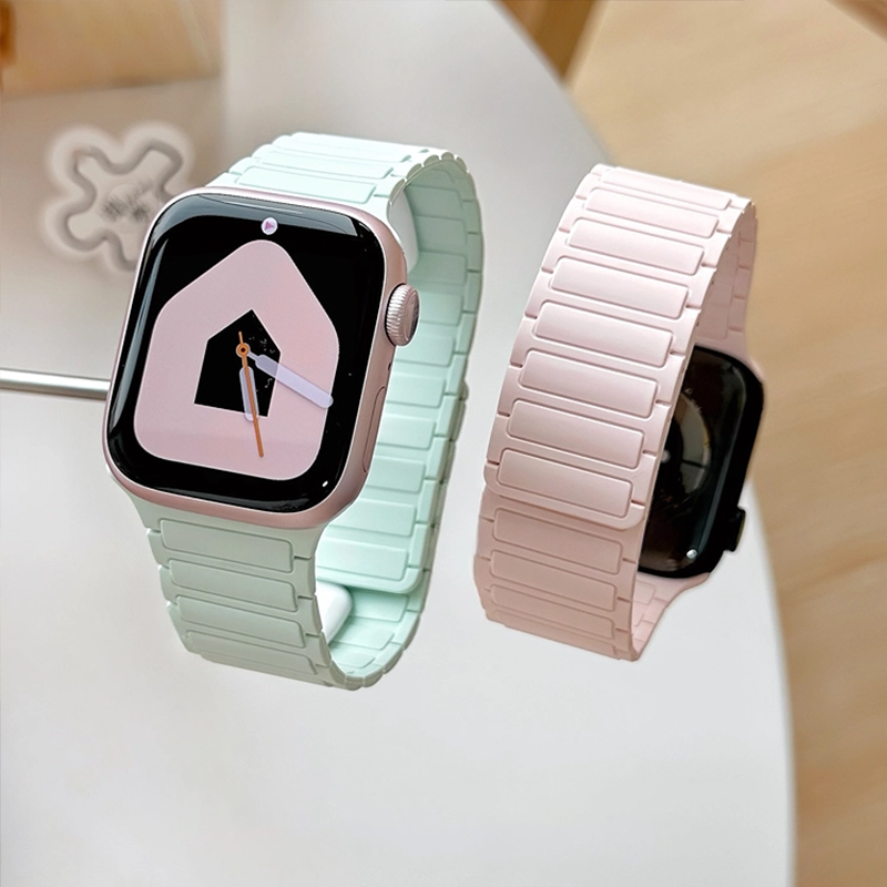 Magnetic Silicone Strap For Ap - đánh giá và giá Milanese Loop Magnetic