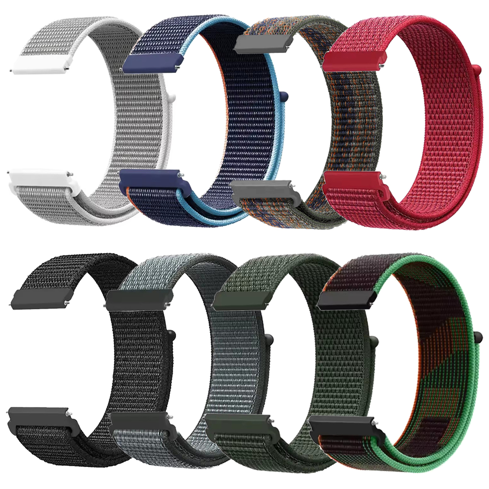 2Pcs 22mm Nylon Sport Strap Fo - đánh giá và giá Sport Loop Velcro