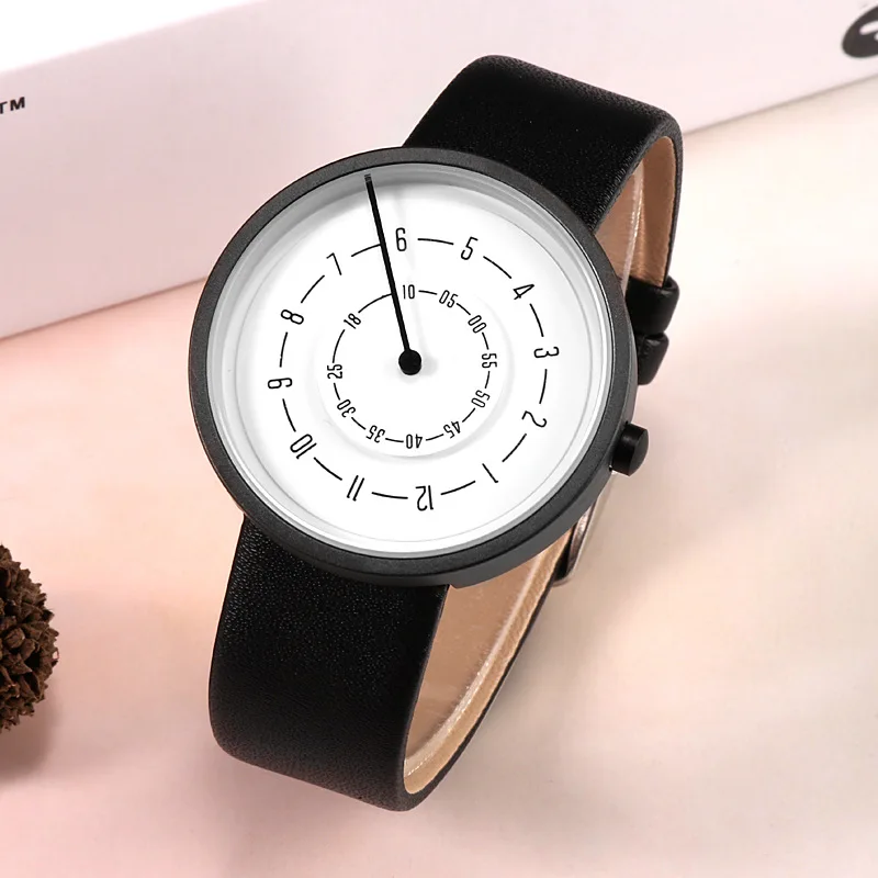 2020 Creative Watches Fashion  - đánh giá và giá Leather Watch Band Men