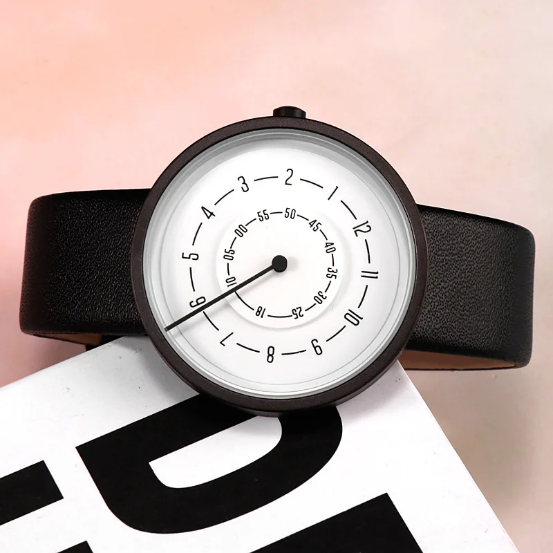 2020 Creative Watches Fashion  - đánh giá và giá Leather Watch Band Men