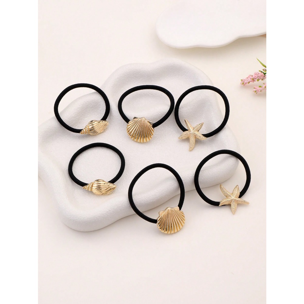 6pcs/3pcs Metal Ocean Series S - đánh giá và giá Silicone Band Women