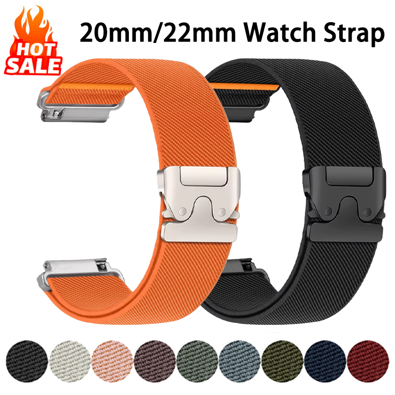 20mm 22mm band For Amazfit bip - đánh giá và giá Parachute Strap Elastic