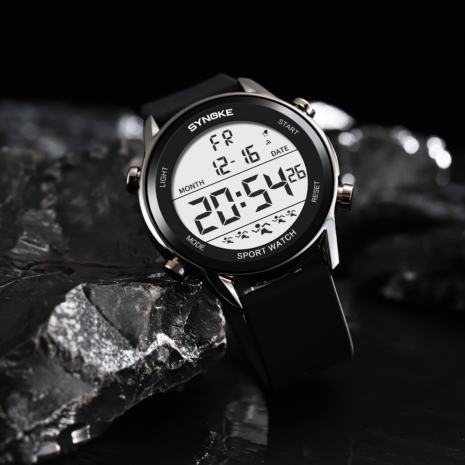 Digital Watches For Men Waterp - đánh giá và giá Rubber Strap Diver