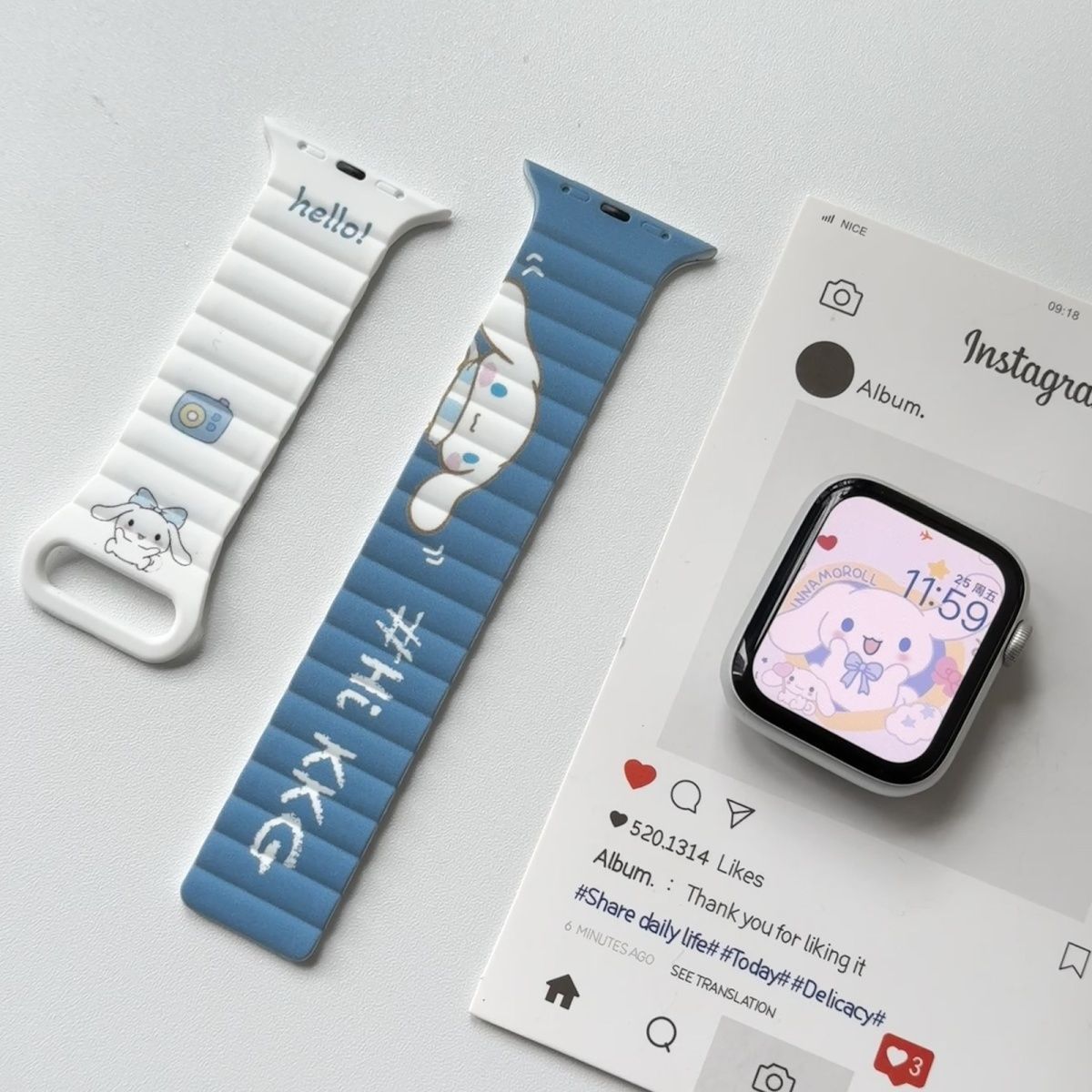 Anime Sanrio Hello Kitty Kurom - đánh giá và giá Silicone Band Women