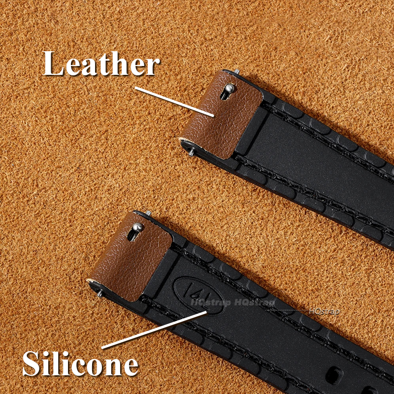 Ultra-thin Leather Watch Band  - đánh giá và giá Leather Strap Quick Release