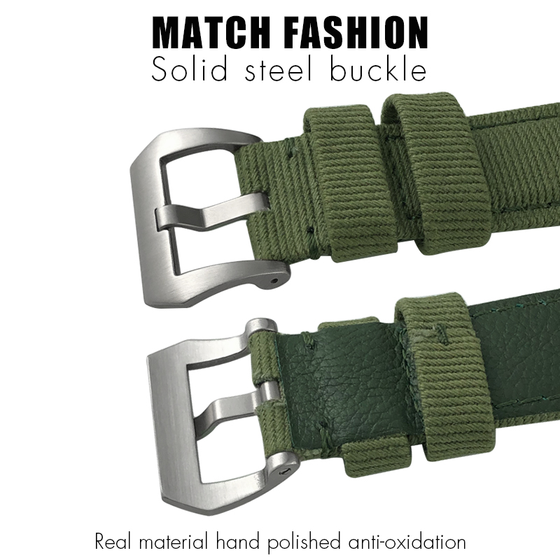 for Panerai 24mm New Nylon Wat - đánh giá và giá Canvas Strap Watch