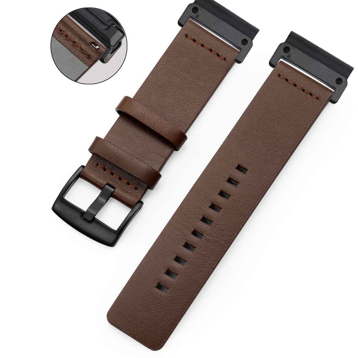 26mm 22mm Quick Fit Strap For  - đánh giá và giá Leather Strap Quick Release